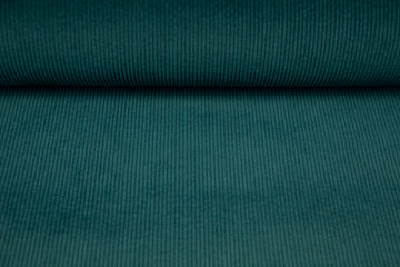 Breitcord elastisch, petrol, 0,5 m
